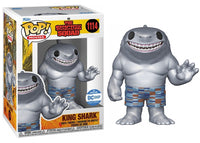 King Shark (Metallic, The Suicide Squad Movie) 1114 - DC Shop Exclusive  [Damaged: 7.5/10]