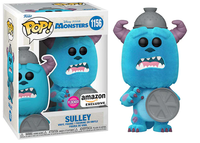 Sulley (Flocked, Trash Can Lid, Monsters Inc.) 1156 - Amazon Exclusive  [Damaged: 7/10]