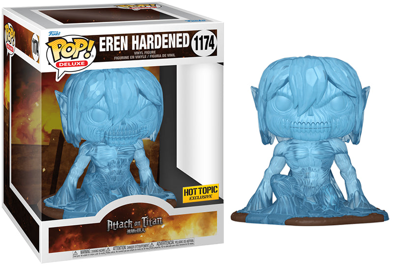 Eren Hardened (Deluxe, Attack on Titan) 1174 - Hot Topic Exclusive [Damaged: 7/10]