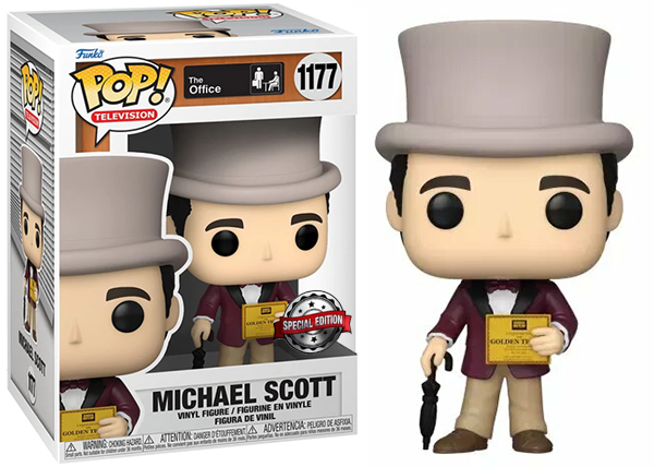 Michael Scott (Golden Ticket, The Office) 1177 - Special Edition Exclusive