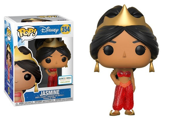Jasmine (Red, Glitter, Aladdin) 354 - Barnes and Noble Exclusive [Damaged: 7.5/10]