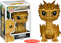 Smaug (Gold, 6-inch) 124  [Condition: 7/10]  **Grease Stain**