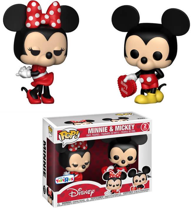Minnie & Mickey Mouse (Valentine) 2-pk - Toys R Us Exclusive  [Condition: 6.5/10]
