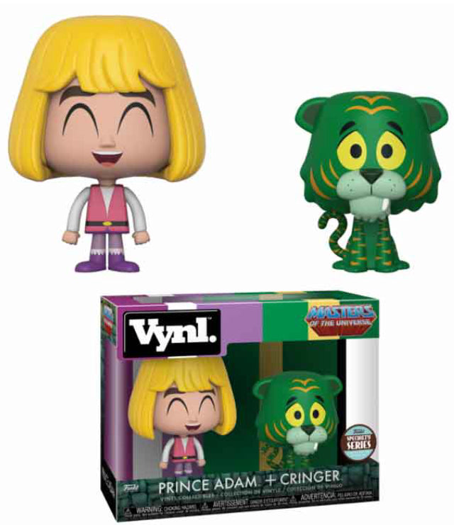 Funko Vynl. Prince Adam & Cringer - Specialty Series Exclusive  [Damaged: 7.5/10]