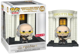 Funko Pop! Gringotts Head Goblin w/ Gringotts Bank Deluxe, 6-inch 138 - Target Exclusive Vinyl Figure