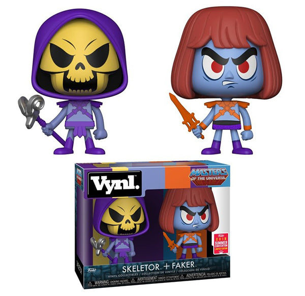 Funko Vynl. Skeletor & Faker - 2018 Summer Convention Exclusive