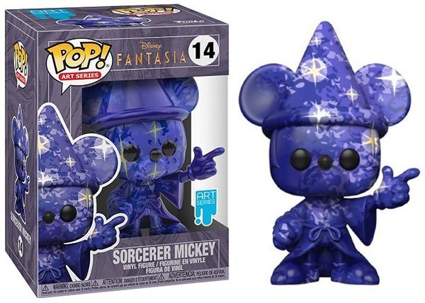 Sorcerer Mickey (Starry Sky, Fantasia, Art Series, Sealed Stack) 14 [D