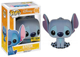 Stitch (Seated, Flocked, Lilo & Stitch) 159 - Hot Topic Exclusive  [Damaged: 6.5/10]