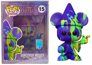 Sorcerer Mickey 15 Painted Fantasia Art Series in Pop Stack