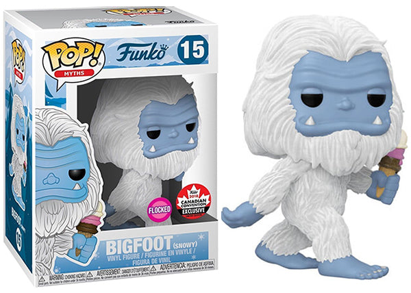Bigfoot (Snowy, Flocked) 15 - 2018 Canadian Convention Exclusive  [Condition: 7/10]
