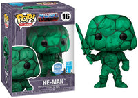 He-Man (Art Series, Masters of the Universe, No Stack) 16 - Funko Shop Exclusive  [Damaged: 7/10]