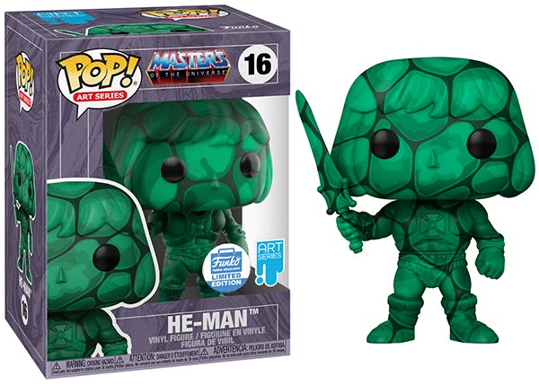 He-Man (Art Series, Masters of the Universe, No Stack) 16 - Funko Shop Exclusive  [Damaged: 7.5/10]