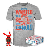 The Noid (Glow in the Dark) and Noid Tee (L, Sealed) 17 - Target Exclusive
