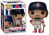 Mookie Betts (Away Jersey, Boston Red Sox, MLB) 17  [Damaged: 7/10]