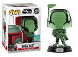 Boba Fett (Green Chrome) 297 - 2019 Summer Convention Exclusive  [Damaged: 7.5/10]  **Missing Sticker**