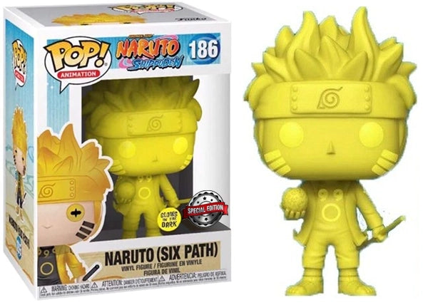 solid bande coping Naruto (Yellow, Glow in the Dark, Six Path) 186 - Special Edition Excl | 7  Bucks a Pop