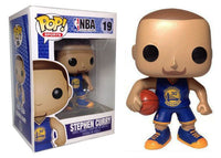 Stephen Curry (Blue Jersey, Golden State Warriors, NBA) 19  [Condition: 6.5/10]