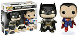 Batman vs Superman (Metallic) 2-Pack - Toys R Us Exclusive Pop Head