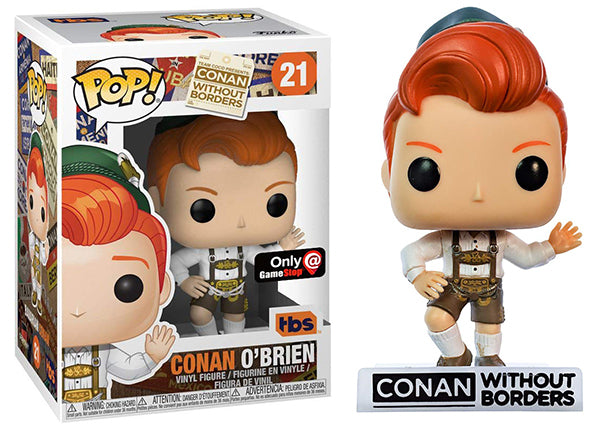Conan O'Brien (Lederhosen, Team Coco/TBS) 21 - GameStop Exclusive  [Damaged: 5/10]