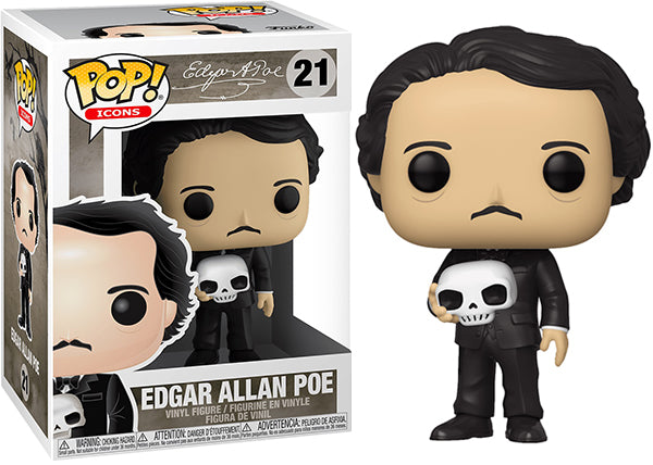 Edgar Allan Poe (Skull, Icons) 21