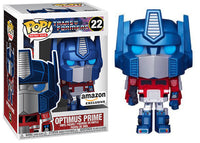 Optimus Prime (Metallic, Transformers, Retro Toys) 22 - Amazon Exclusive  [Damaged: 7/10]
