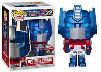 Optimus Prime (Metallic, Transformers, Retro Toys) 22 - Special Edition Exclusive  [Damaged: 7/10]