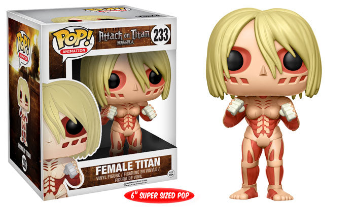 Female Titan (6-inch, Attack on Titan) 233  [Damaged: 6/10]  **Cracked Insert**