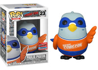 Paulie Pigeon (Orange, New York Comic Con, Icons) 23 - 2020 NYCC Exclusive /1500 made  [Damaged: 7/10]  **Cracked Insert**