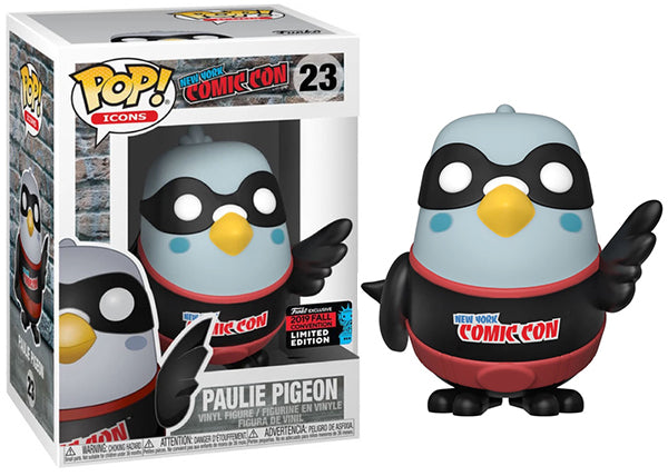 Paulie Pigeon (Black, New York Comic Con, Icons) 23 - Fall Convention Exclusive  [Damaged: 6/10]