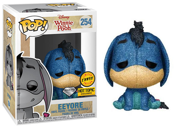 Eeyore (Diamond Collection, Blue, Winnie the Pooh) 254 - Hot Topic Exclusive  **Chase**  [Condition: 7/10]