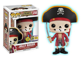 Jolly Roger (Glow in the Dark) 258 - 2017 SDCC Exclusive /1000 Made [Heavy Damage]