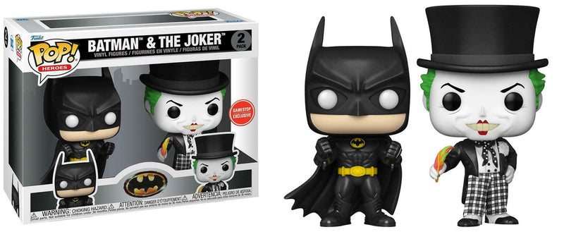 Batman and The Joker (1989 Batman) 2-pk - Gamestop Exclusive