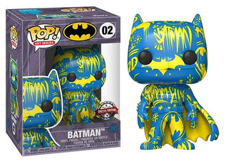 Batman 02 Artist Series Blue & Yellow in Pop Stack -  Target Exclusive