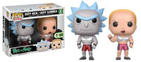Buff Rick & Buff Summer (Rick and Morty) 2-pk - 2017 ECCC Exclusive  [Condition: 5/10]  **Cracked Insert**