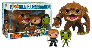Rancor, Luke Skywalker & Oola 3-Pack Pop Head