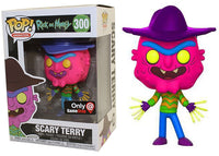 Scary Terry (Black Light, Rick & Morty) 300 - GameStop Exclusive  [Damaged: 7.5/10]  **Missing Sticker**
