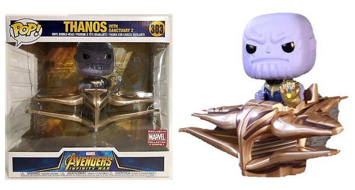 Thanos with Sanctuary 2 303 -  Collectors Corps Exclusive  [Damaged: 6.5/10]