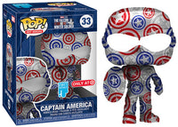 Captain America (Falcon & Winter Soldier, Artist Series, No Stack) 33 - Target Exclusive  [Damaged: 7/10]