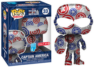 Captain America (Falcon & Winter Soldier, Artist Series, No Stack) 33 - Target Exclusive