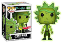 Toxic Rick (Glow in the Dark, Rick & Morty) 335 - Target Exclusive  [Damaged: 7/10]