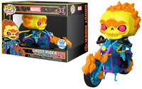 Ghost Rider (Black Light, Rides) 33 - Funko Shop Exclusive [Condition: 6.5/10]