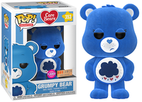 Grumpy Bear (Flocked, Care Bears) 353 - BoxLunch Exclusive  [Condition: 7.5/10]