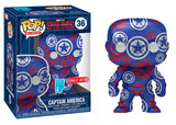 Captain America (Blue, The Avengers, Artist Series, No Stack) 36 - Target Exclusive  [Damaged: 7/10]