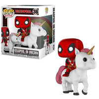 Deadpool on Unicorn (Rides) 36 -  Marvel Collector Corps Exclusive  [Condition: 7.5/10]