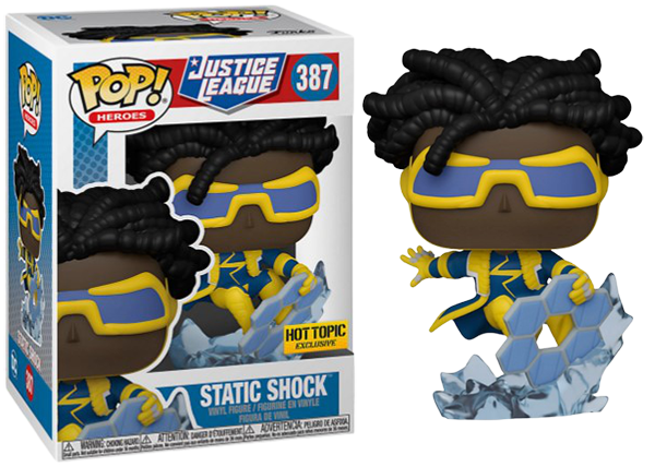 Static Shock (Justice League) 387 - Hot Topic Exclusive  [Damaged: 7.5/10]