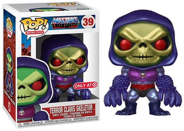 Terror Claws Skeletor (Metallic, Masters of the Universe, Retro Toys) 39 - Target Exclusive [Damaged: 7/10]