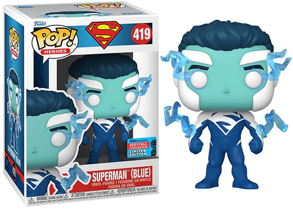 Superman (Blue) 419 - 2021 Fall Convention Exclusive  [Damaged: 7.5/10]