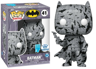 Batman 41 Artist Series Grey Brick in Pop Stack  - Funko Shop Exclusive