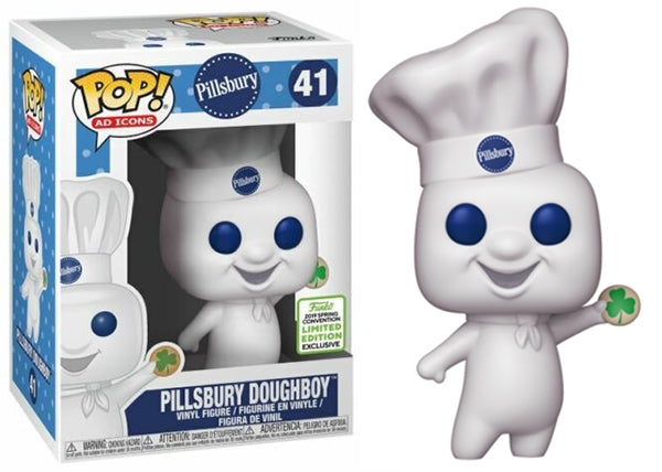 Pillsbury Doughboy (Shamrock Cookie, Ad Icons) 41 - 2019 Spring Convention Exclusive  [Damaged: 6/10]