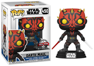 Darth Maul (w/ Darksaber & Lightsaber, Clone Wars) 450 - Special Edition Exclusive